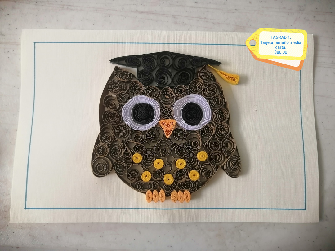 Tarjeta de graduación